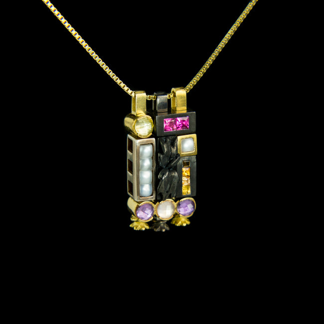 Autumn II Morphic Blocks Pendant